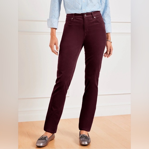 Talbots Pants - Talbots Women’s Corduroy Stretch Straight Leg Pant.Sz 2P Petite. NWOT